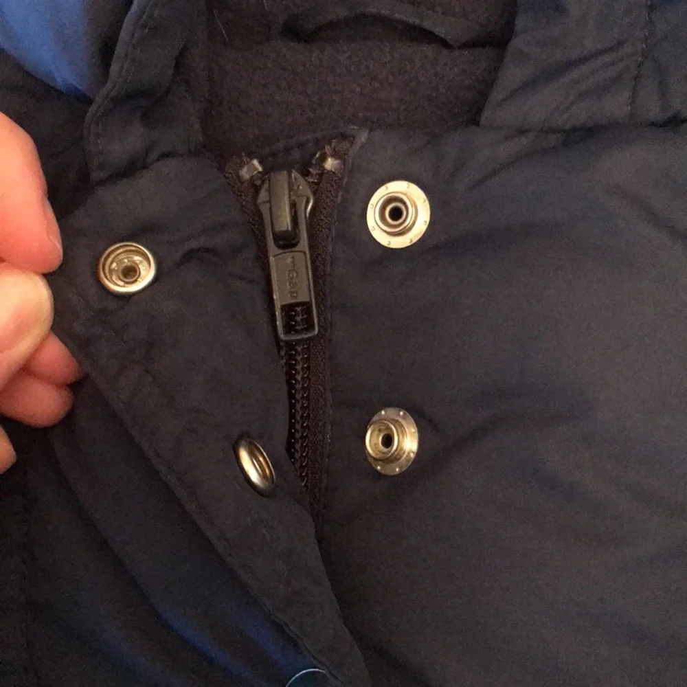 Baby‎ gap navy blue winter fall puffer jacket kids unisex